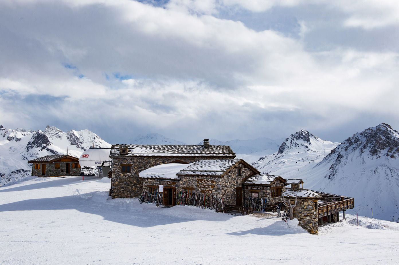 L'alpage at Tignes ski resort.